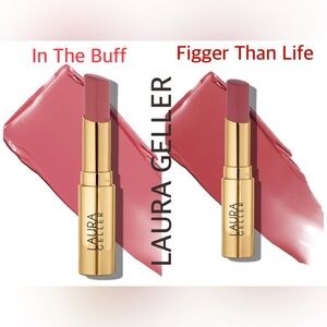 LAURA GELLER JELLY BALM MOISTURIZING TINTED LIP BALMS BUNDLE OF 2